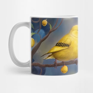 canary illustration Mug